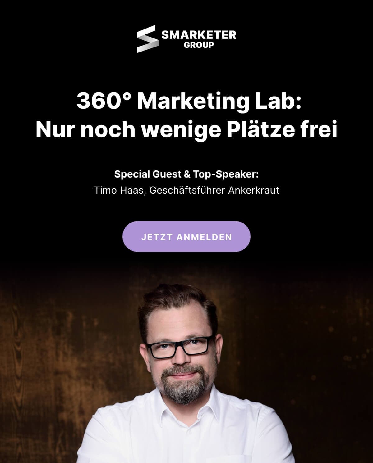 Timo Haas, Geschäftsführer und CMO der Ankerkraut GmbH